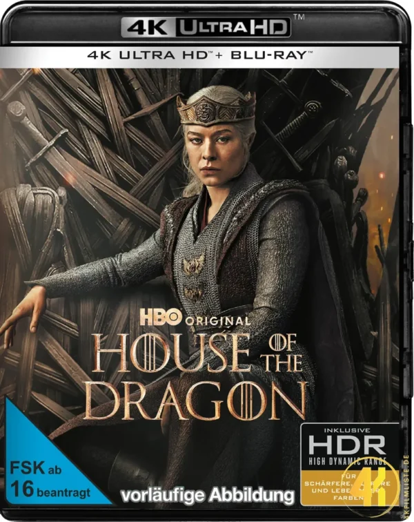 House of the Dragon (Staffel 3) – 4K Blu-ray (UHD + Blu-ray Disc)