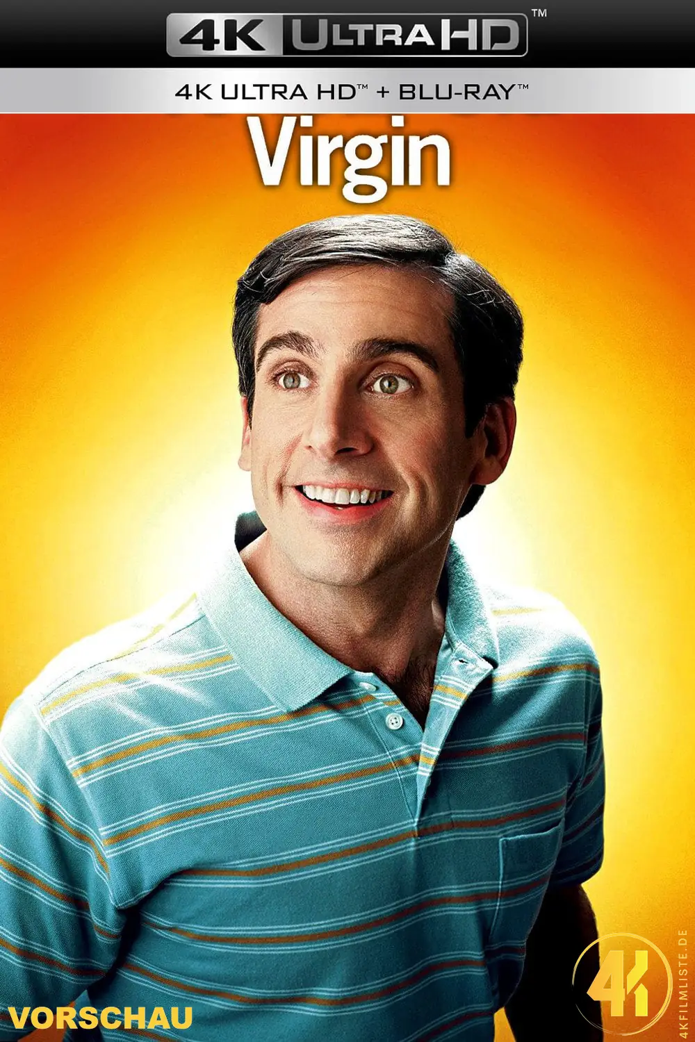 Jungfrau (40), männlich, sucht… (Director’s Cut) – 4K Steelbook (UHD + Blu-ray Disc)