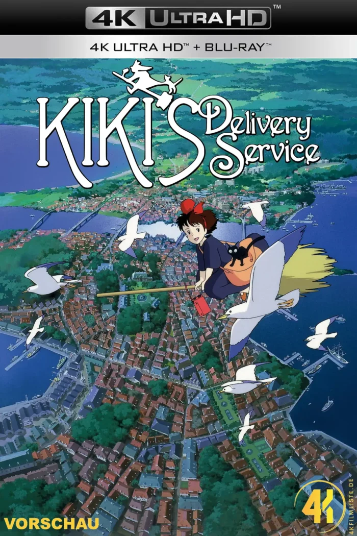 Kikis kleiner Lieferservice – 4K Steelbook (UHD + Blu-ray Disc)