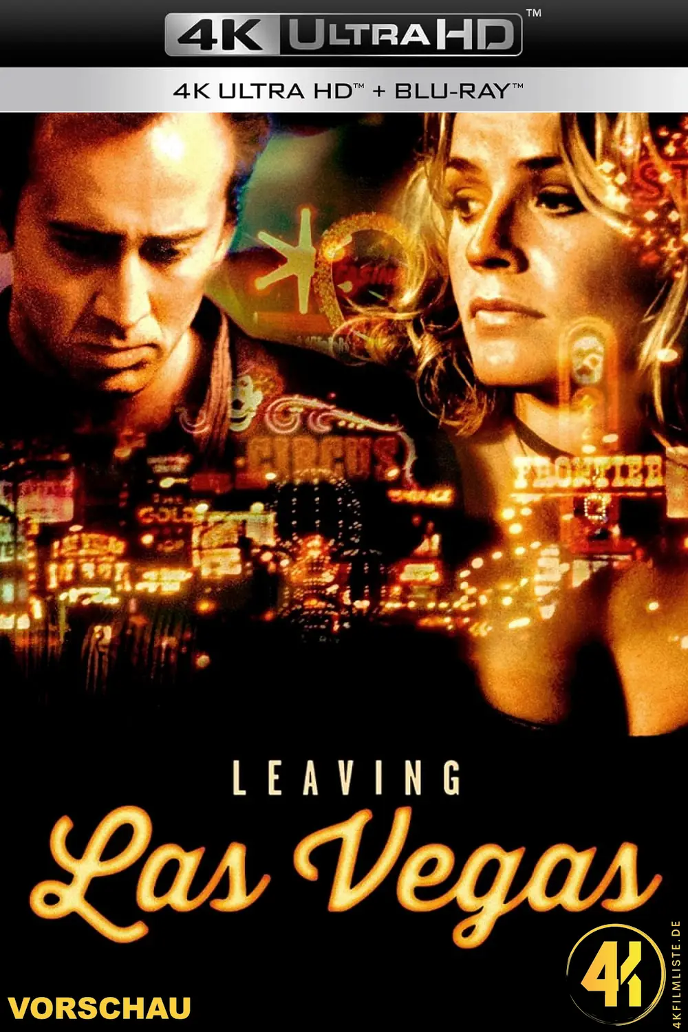 Leaving Las Vegas: Liebe bis in den Tod – 4K Blu-ray (UHD + Blu-ray Disc)