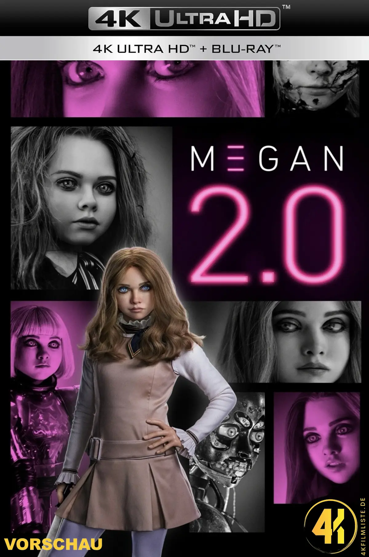 M3GAN 2.0 – 4K Steelbook (UHD + Blu-ray Disc)