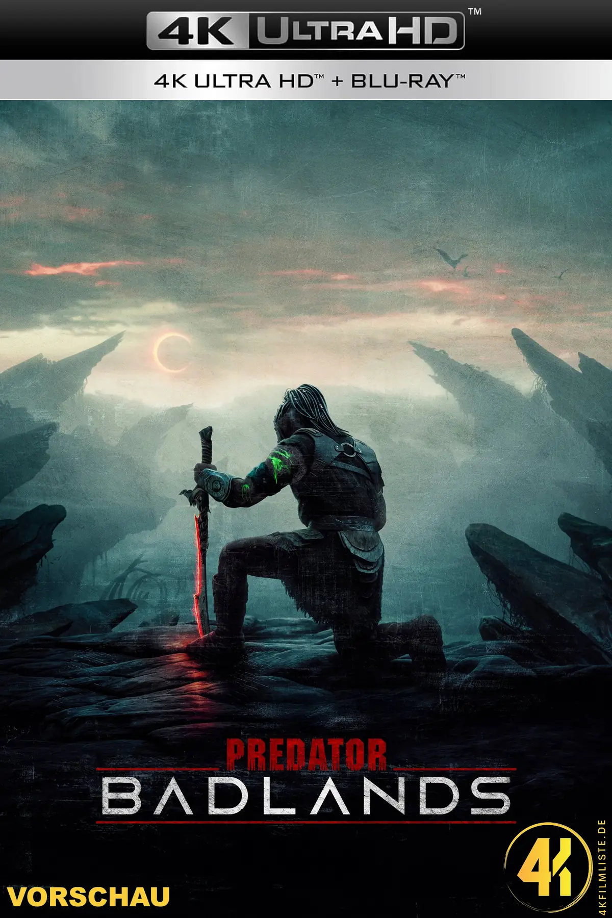 Predator: Badlands – 4K Steelbook (UHD + Blu-ray Disc)