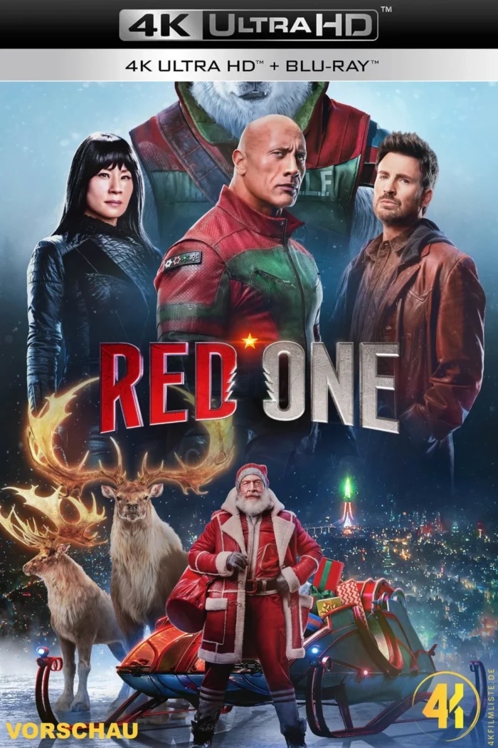 Red One: Alarmstufe Weihnachten – 4K Blu-ray (UHD + Blu-ray Disc)