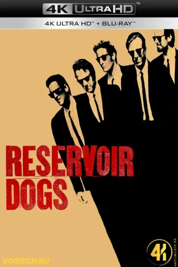 Reservoir Dogs: Wilde Hunde (Cover B) – 4K Steelbook (UHD + Blu-ray Disc + Bonus Blu-ray)