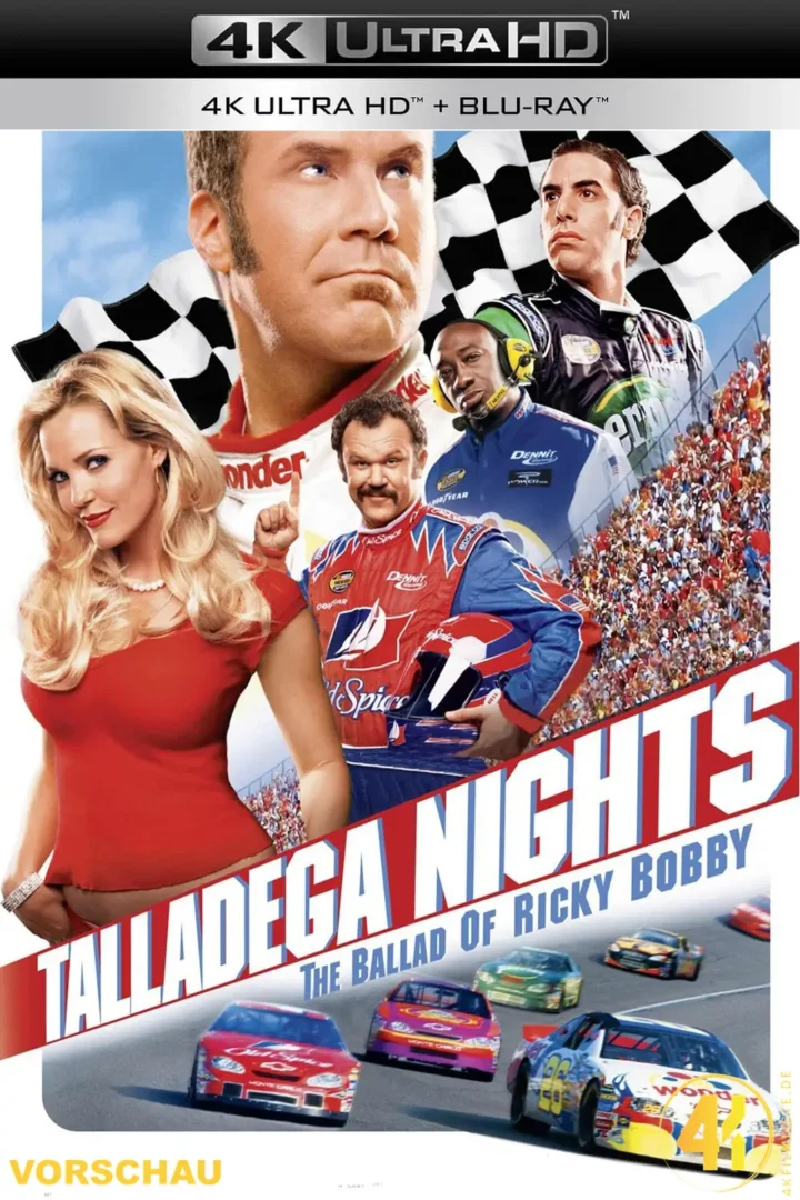 Ricky Bobby: König der Rennfahrer – 4K Steelbook (UHD + 2x Blu-ray Disc)