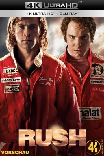 Rush: Alles für den Sieg – 4K Blu-ray (UHD + Blu-ray Disc)