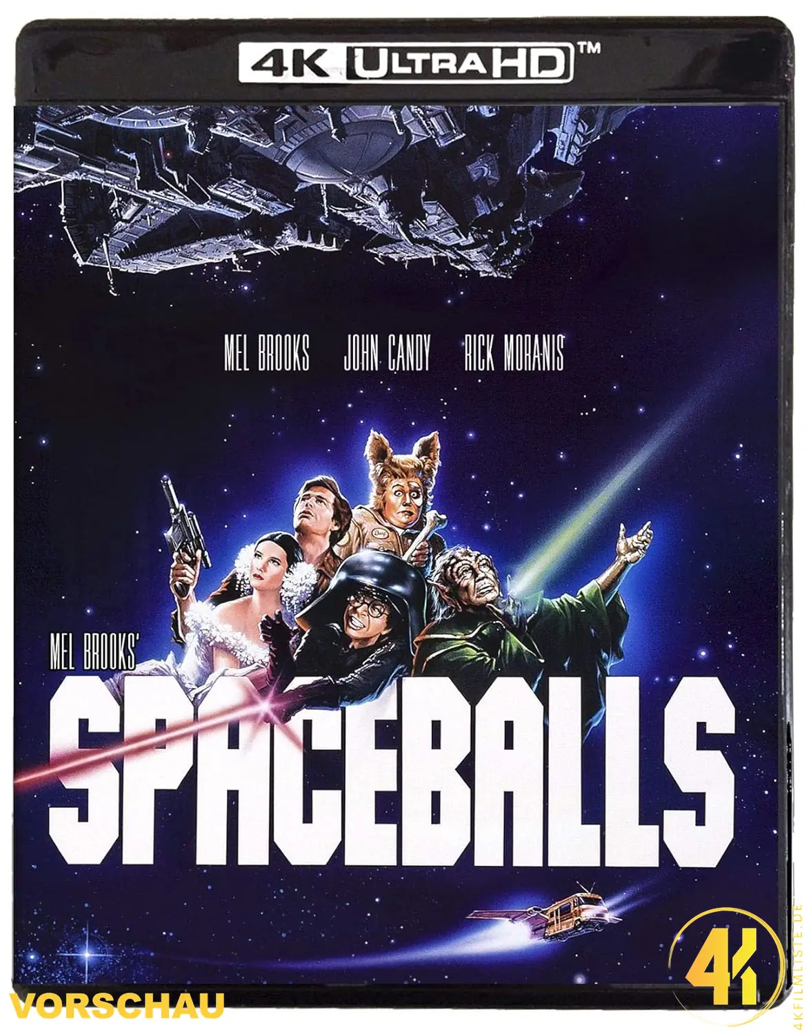 Spaceballs: Mel Brooks‘ verrückte Raumfahrt – 4K Blu-ray (UHD + Blu-ray Disc)