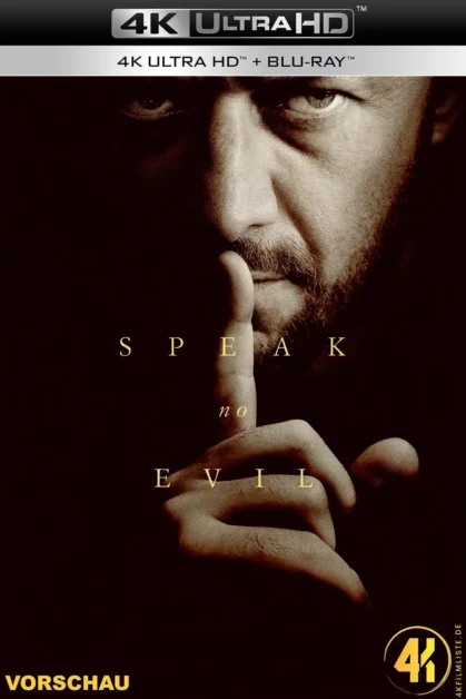 Speak No Evil (2024) – 4K Blu-ray (UHD + Blu-ray Disc)