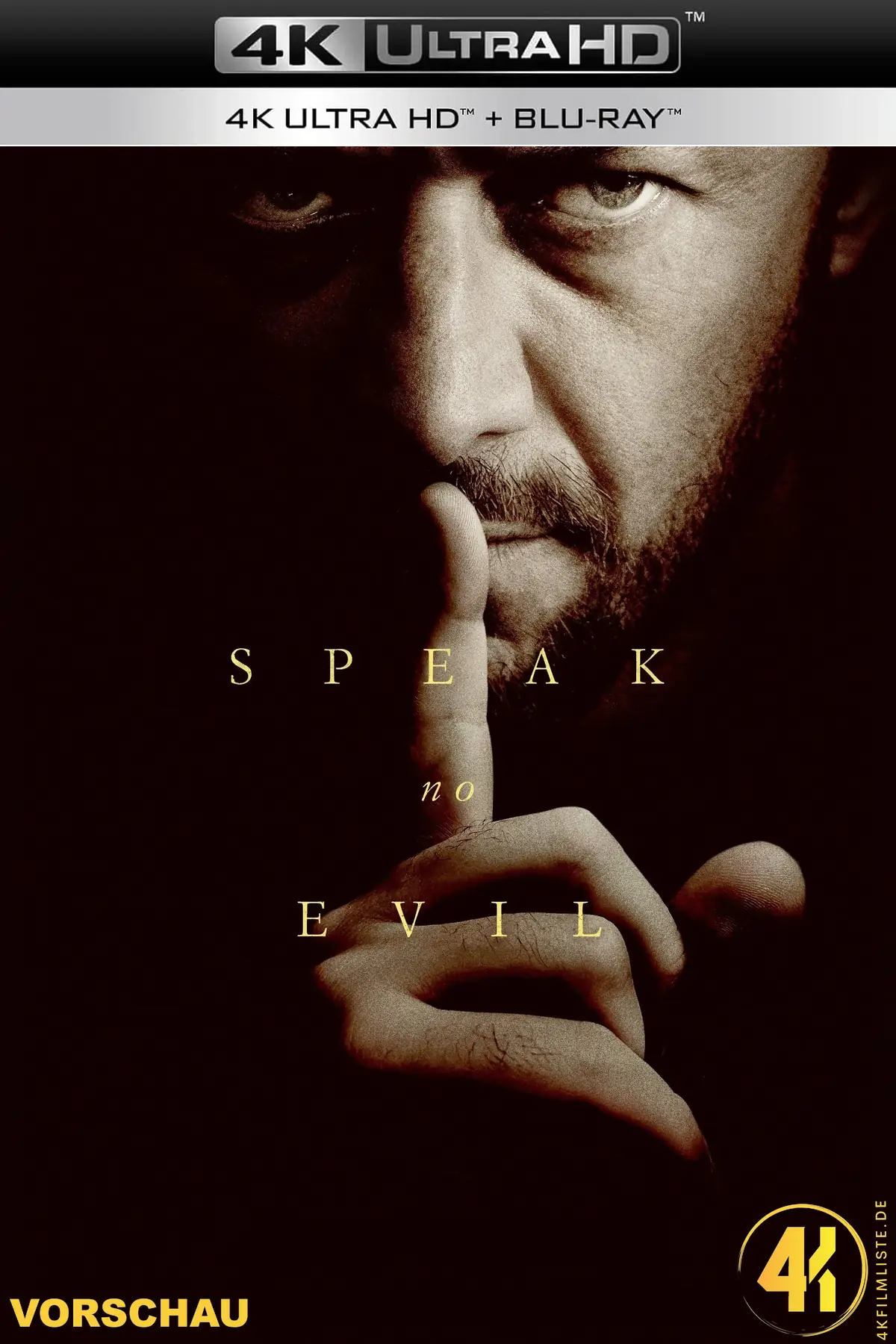 Speak No Evil (2024) – 4K Blu-ray (UHD + Blu-ray Disc)