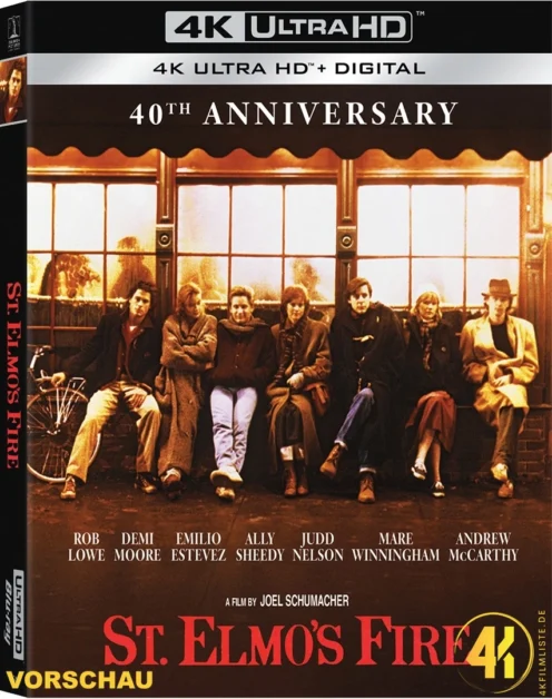 St. Elmo’s Fire – 4K Blu-ray (UHD + Blu-ray Disc)