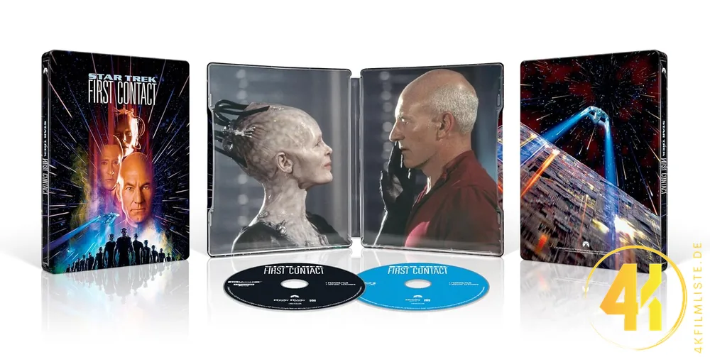 PreCover Star Trek VIII Innenansicht 4K Steelbook Ultra HD Blu-ray