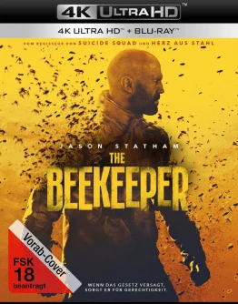 PreCover The Beekeeper Jason Statham 4K Ultra HD Blu-ray