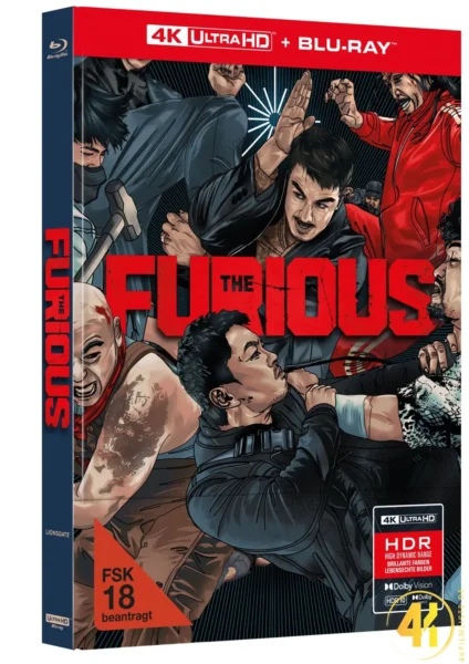 The Furious (Cover B) – 4K Mediabook (UHD + Blu-ray Disc)