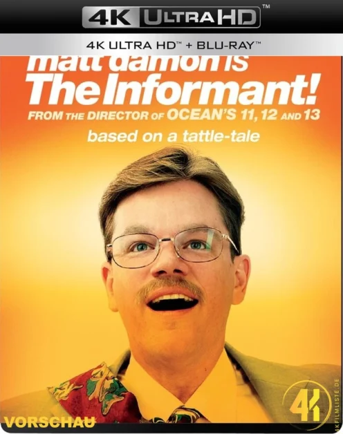 The Informant! 4K Blu-ray