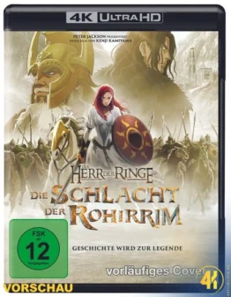 The Lord of the Rings: The War of the Rohirrim 4K Blu-ray