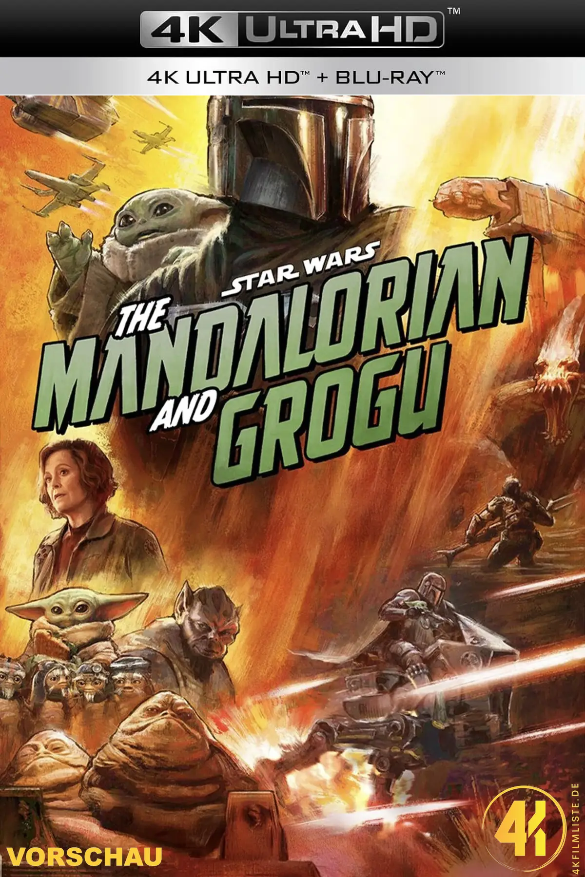 The Mandalorian & Grogu – 4K Steelbook (UHD + Blu-ray Disc)