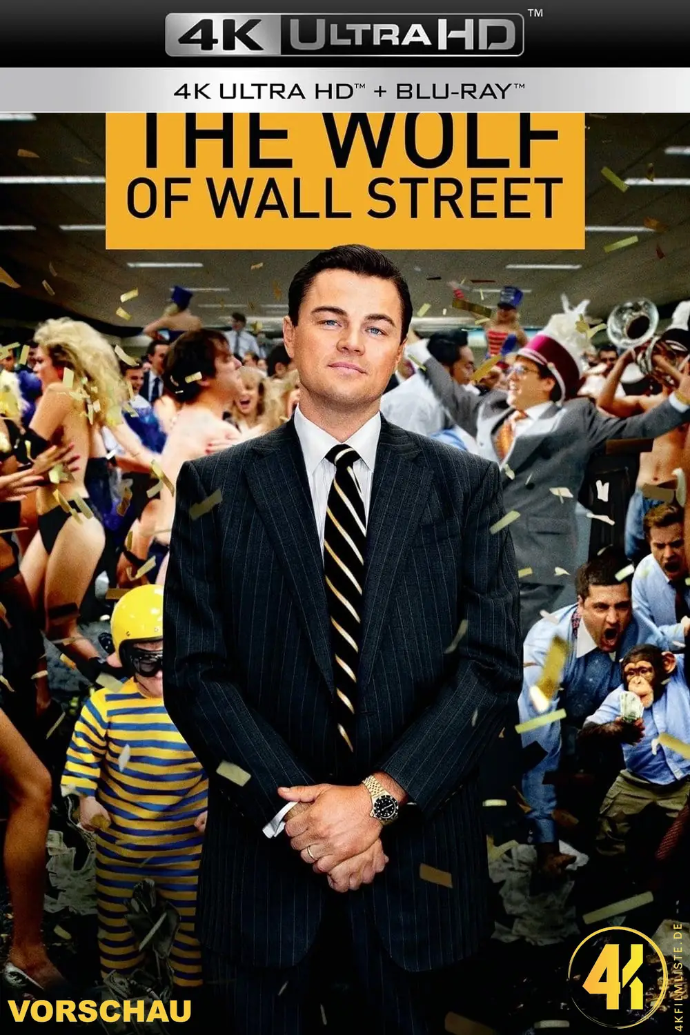 The Wolf of Wall Street – 4K Steelbook (UHD + Blu-ray Disc)