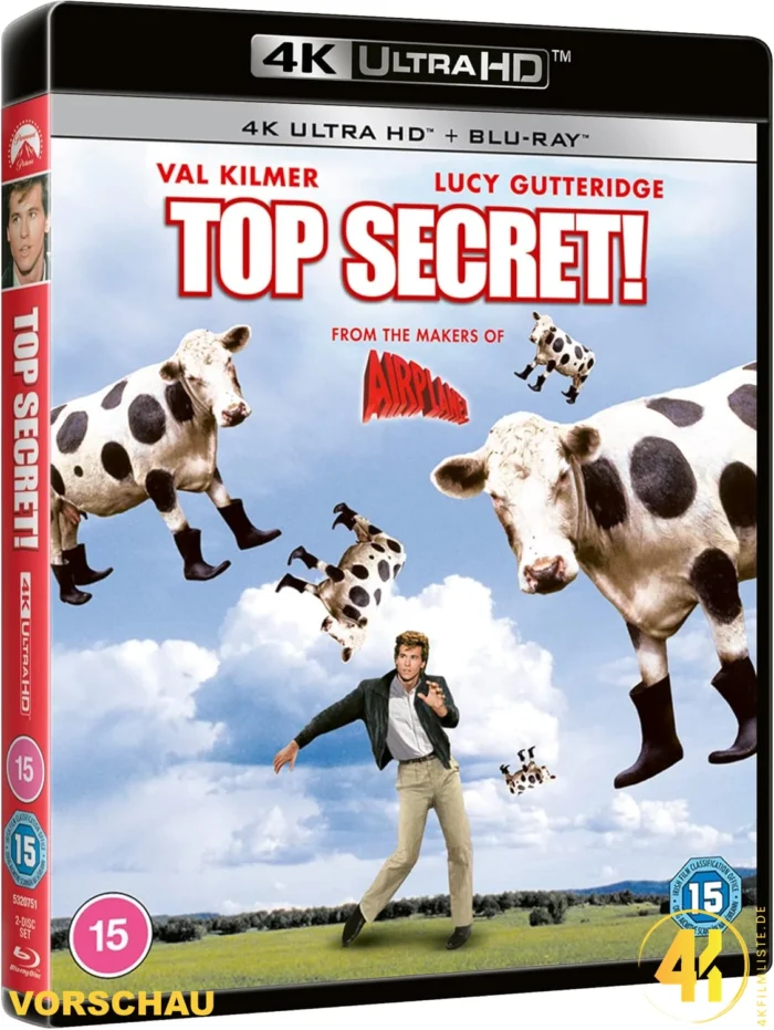 Top Secret! – 4K Blu-ray (UHD + Blu-ray Disc)