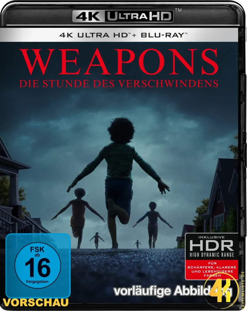 Weapons Die Stunde des Verschwindens 4K Blu-ray