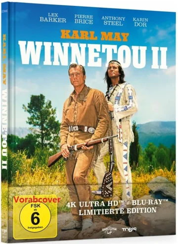 PreCover Winnetou II Ultra HD Mediabook