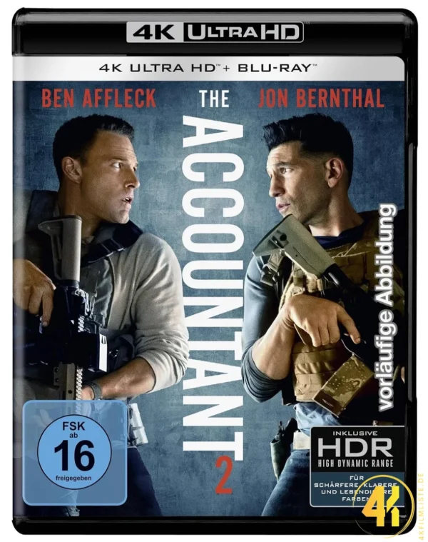 The Accountant 2 – 4K Blu-ray (UHD + Blu-ray Disc)
