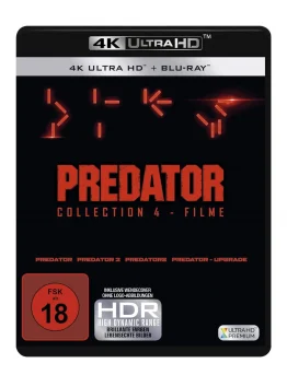 Predator 1 4 Box 4K Blu-ray UHD Blu-ray Disc