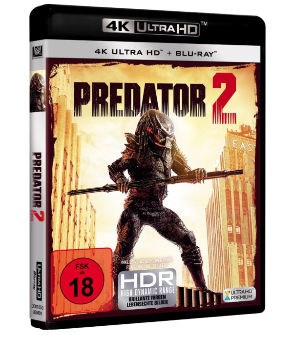 Predator 2 – 4K Blu-ray (UHD + Blu-ray Disc)