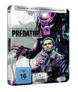 Predator 4K Steelbook UHD Blu-ray Disc