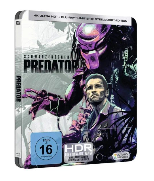Predator – 4K Steelbook (UHD + Blu-ray Disc)