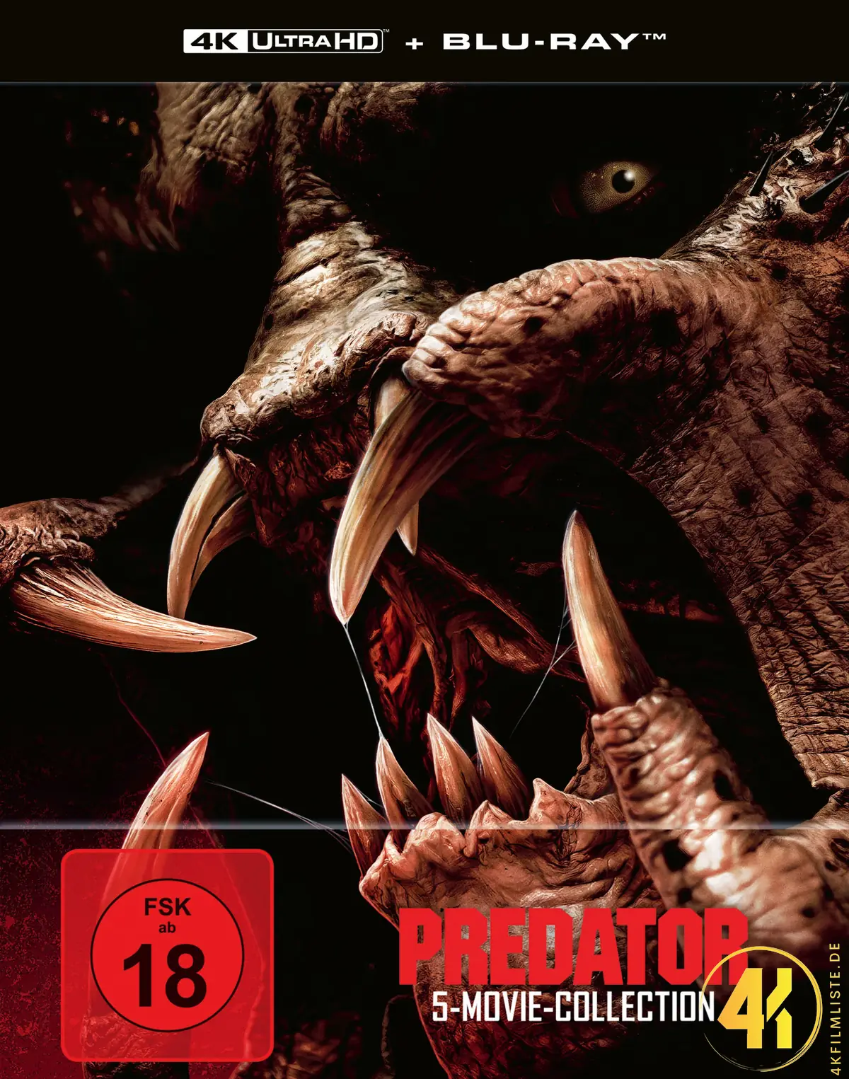 Predator (5 Movie Set) – 4K Blu-ray (UHD + Blu-ray Disc)