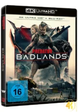 Predator Badlands 4K Blu-ray Ultra HD Blu-ray Disc