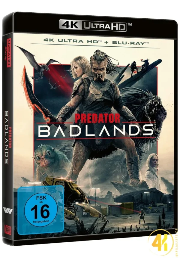 Predator: Badlands – 4K Blu-ray (UHD + Blu-ray Disc)