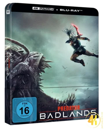 Predator: Badlands – 4K Steelbook (UHD + Blu-ray Disc)