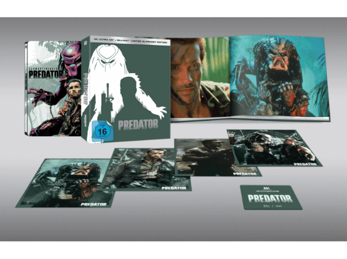 Predator (Limited Slipsheet Edition) – 4K Steelbook (UHD + Blu-ray Disc)