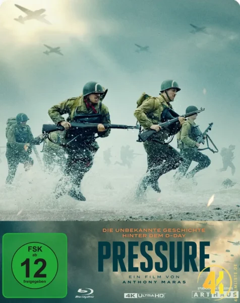 Pressure 4K Steelbook Ultra HD Blu-ray Disc
