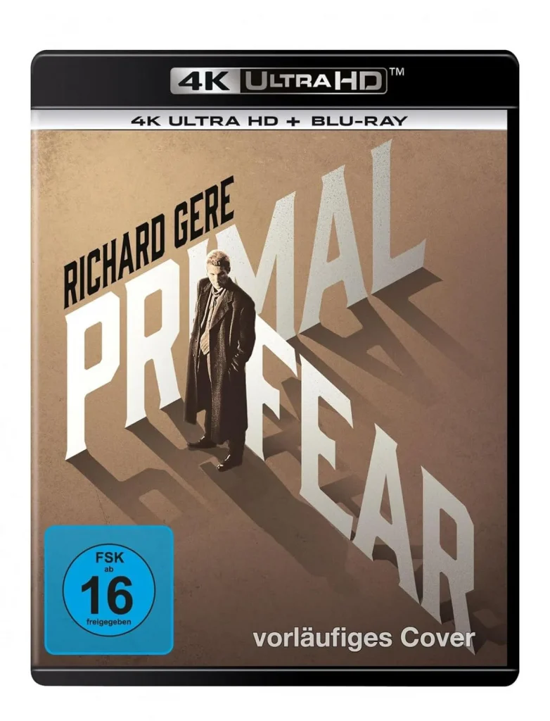 Primal Fear PreCover 4K Ultra HD Blu-ray