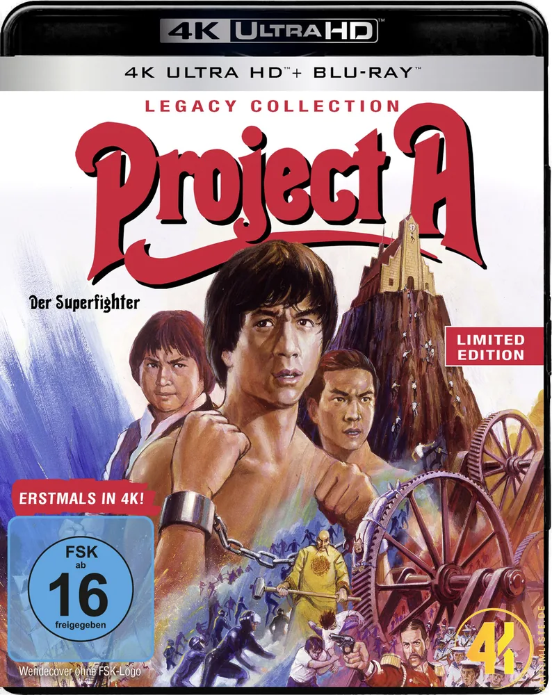 Project A Limited Edition 4K Blu-ray Ultra HD Blu-ray Disc