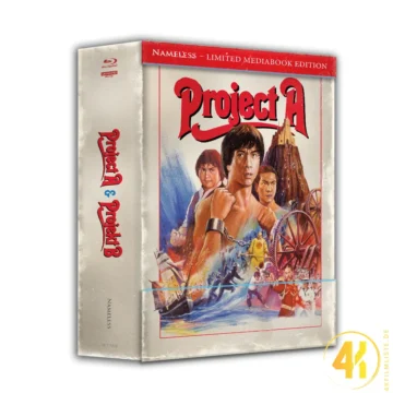 Der Superfighter + Project B (Cover A) – 4K Mediabook (UHD + Blu-ray Disc)