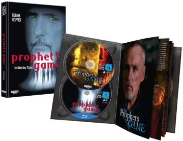 Prophets Game Mediabook A mit 4K Blu-ray, Blu-ray Disc und DVD (geöffnetes Mediabook)