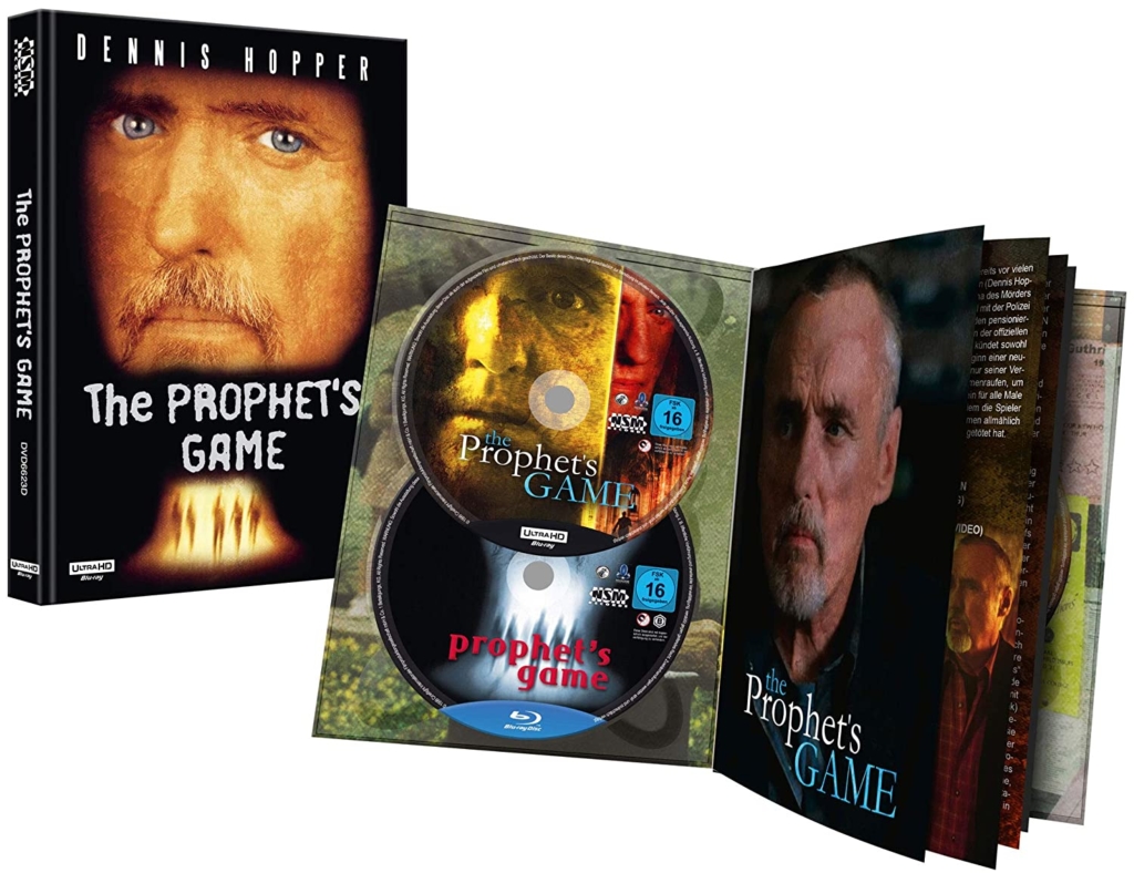 Inlay Prophet's Game Mediabook Cover D als 4K UHD Set mit Blu-ray Disc