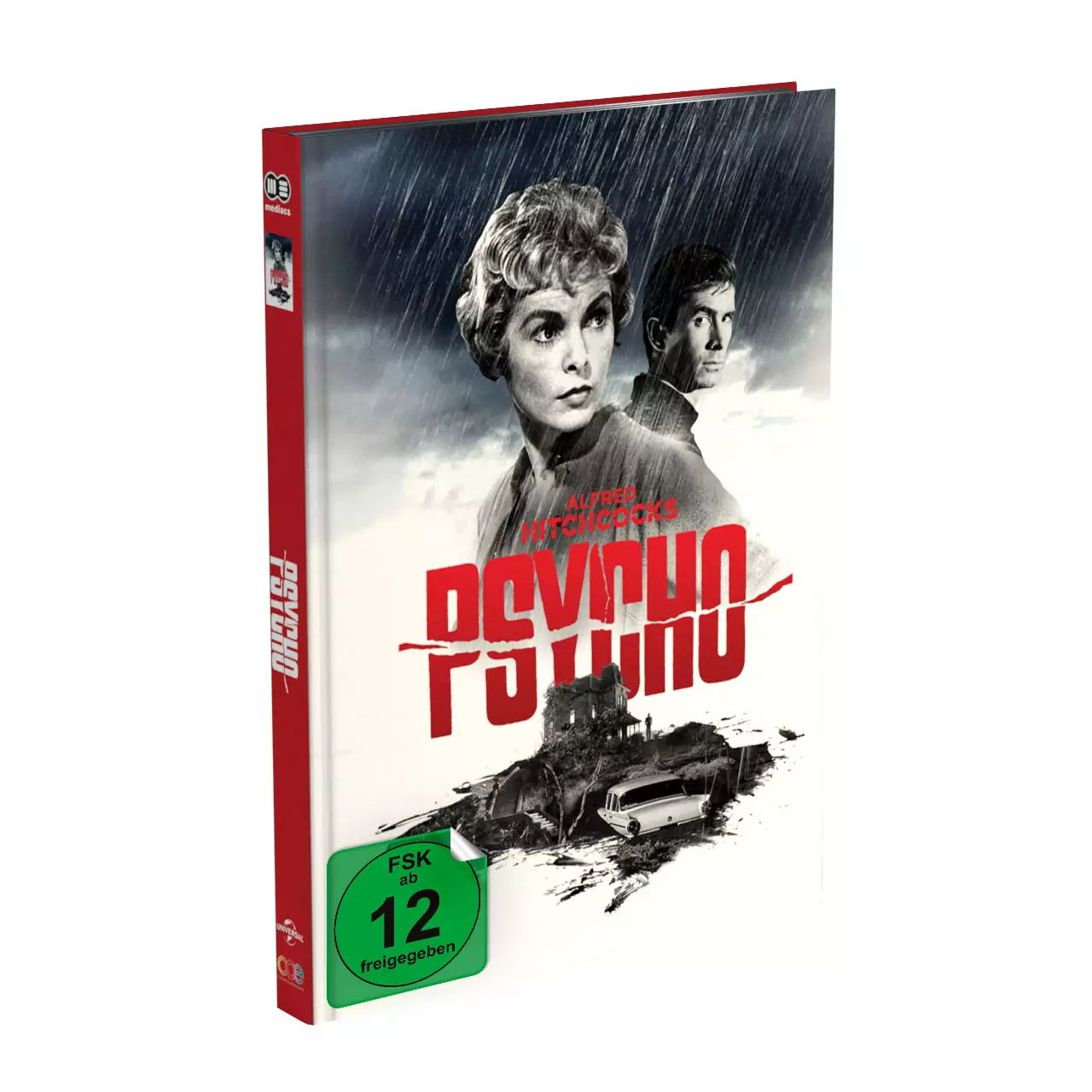Psycho – 4K Mediabook (Cover A) (UHD + Blu-ray Disc)