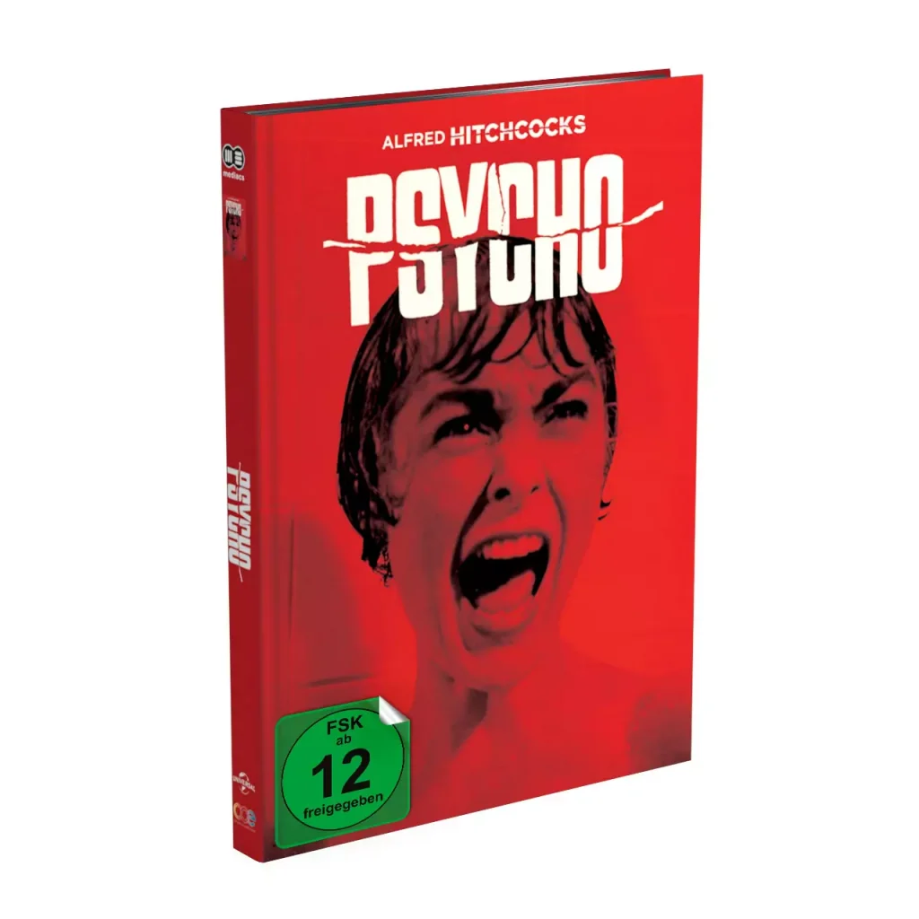 Psycho - 4K Mediabook (Cover D) mit ablösbarem FSK Sticker
