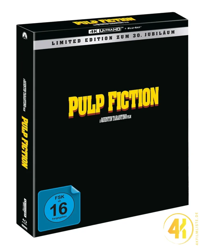 Pulp Fiction (Collector’s Edition) – 4K Blu-ray (UHD + Blu-ray Disc)