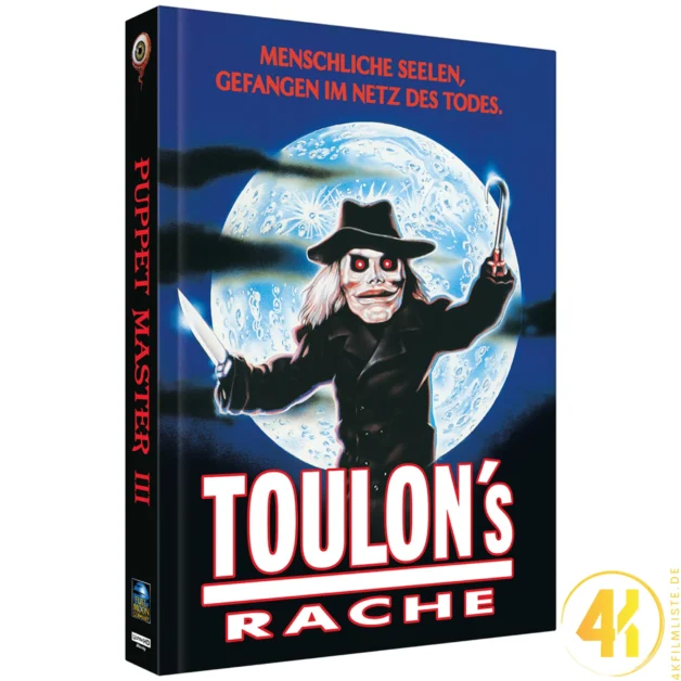 Puppet Master III: Die Rache des André Toulon (Cover C) – 4K Mediabook (UHD + Blu-ray Disc)