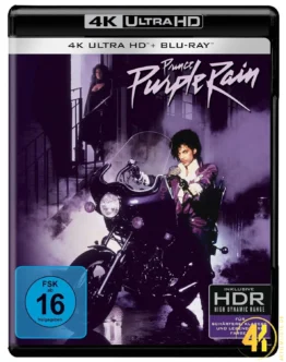 Purple Rain 4K Blu-ray UHD Keep Case Ultra HD Blu-ray Disc
