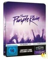 Purple Rain 4K Steelbook Ultra HD Blu-ray Disc