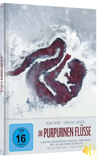 Purpurnen Flüsse 4K Mediabook Ultra HD Blu-ray Disc