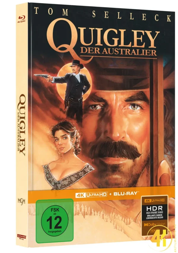 Quigley der Australier – 4K Mediabook (UHD + Blu-ray Disc)