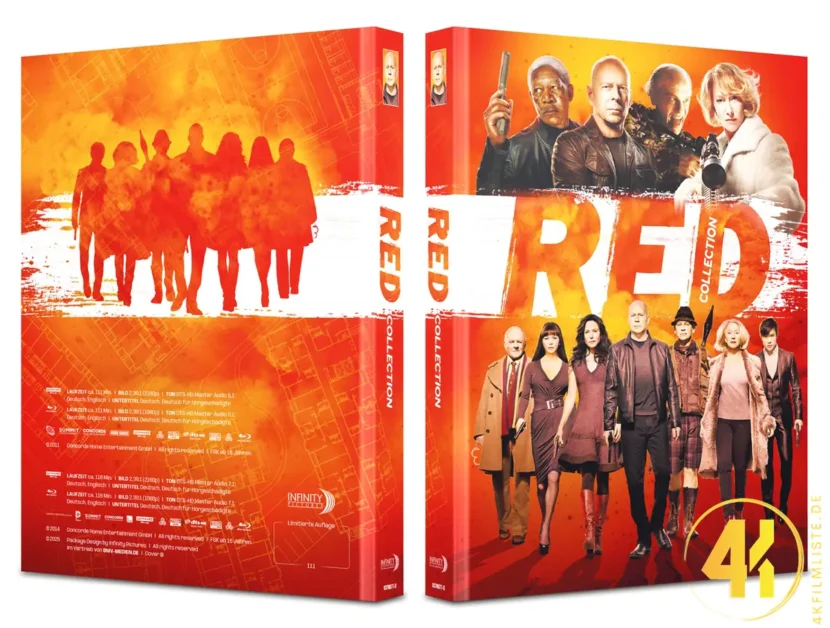 R.E.D. Collection (2 Filme im Mediabook)
