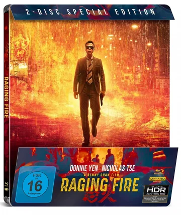 Koch Media: Raging Fire - 4K Steelbook (UHD + Blu-ray Disc)